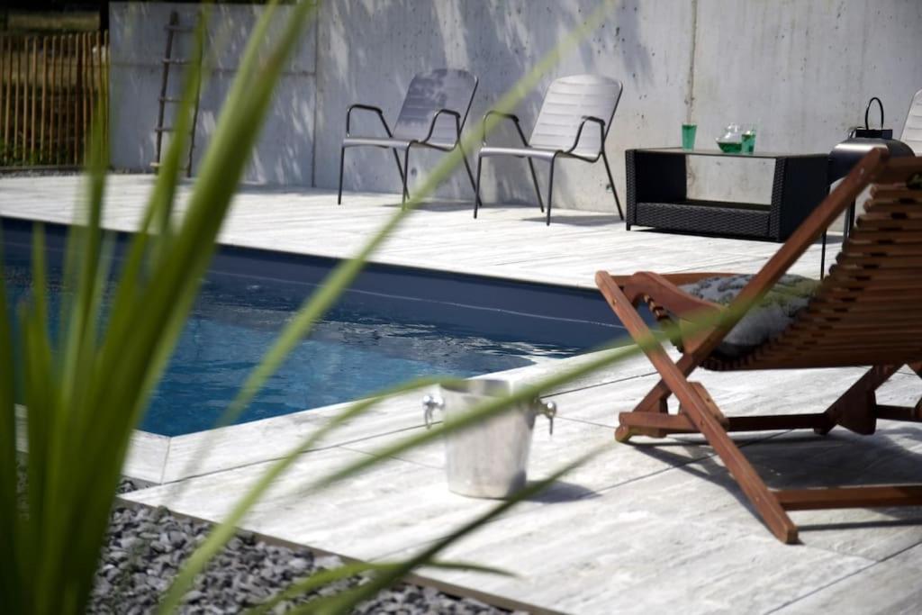 Le Pavillon D'Ete 4* - Elegant Et Lumineux Villa Saint Alban Auriolles Екстериор снимка