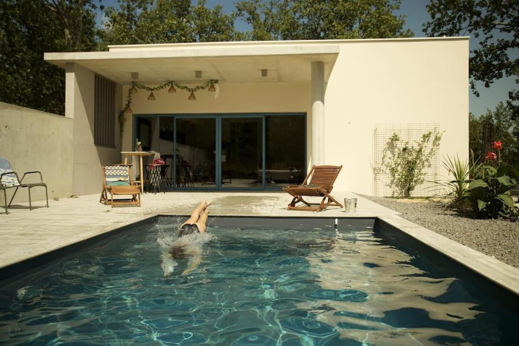 Le Pavillon D'Ete 4* - Elegant Et Lumineux Villa Saint Alban Auriolles Екстериор снимка